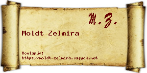 Moldt Zelmira névjegykártya
